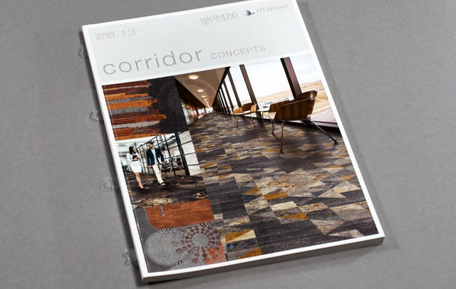 Designbücher und Broschüren