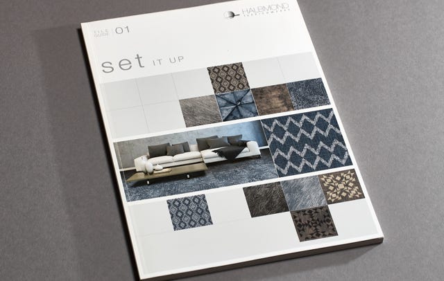 Designbücher und Broschüren