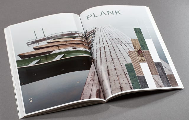 Designbücher und Broschüren