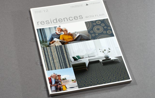 Designbücher und Broschüren