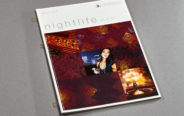 Designbücher und Broschüren